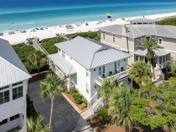 Oceanfront Old Florida Vacation Home Five Bedroom